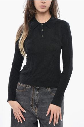 Guest In Residence Cashmere Polo-Neck Sweater size M