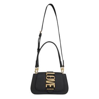 Love Moschino Schoudertas - Dames - Handtassen - Zwart - ONE Size - Polyester - Tassen