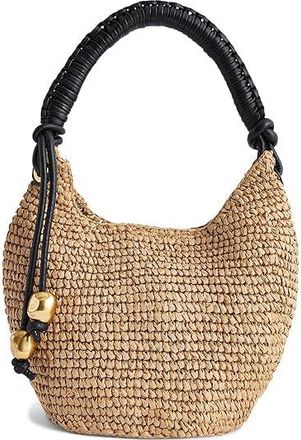 Madewell The Camren Mini Bag Womens Handbags Natural, Leather/Straw
