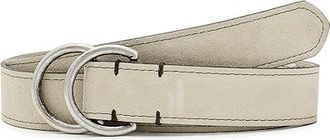 Johnnie-O O Ring Suede Mens Belts Light Tan : 2XL, Leather/Suede