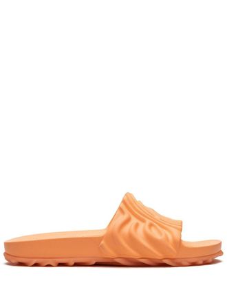 Crocs Pollex Citrus Milk slippers - Oranje