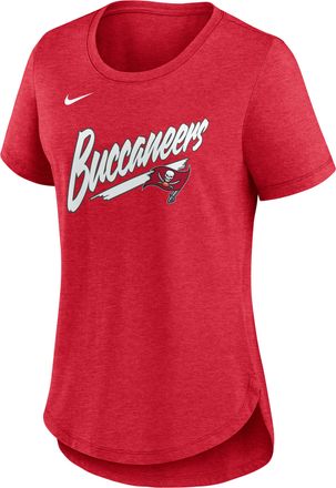 Nike Tampa Bay Buccaneers Primetime Nike Womens NFL T-Shirt in Red | NKMVEX488B-NFN