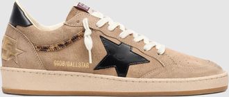 Golden Goose Baskets Ball Star Warm Beige Black Beige Brown Leo