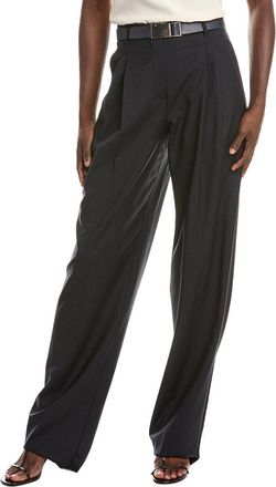 Max Mara Studio Bergamo Wool Long Trouser