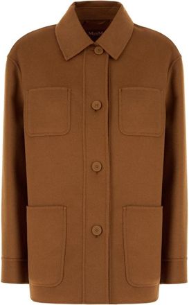 Max Mara Stijlvolle Jassen voor Vrouwen - Dames - Zomerjassen - Bruin - 2XS - Jassen