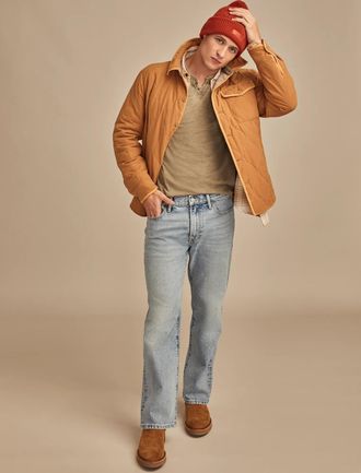 Lucky Brand Mens 181 Relaxed Straight