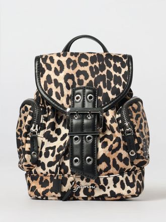 Ganni Backpack GANNI Woman color Milk