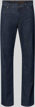 Christian Berg Jeans mit 5-Pocket-Design in Jeansblau, Gr&ouml;&szlig;e 31/32