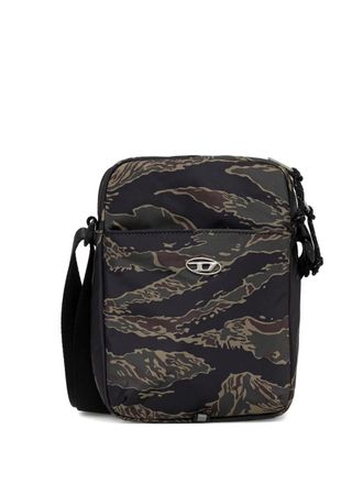 Diesel Borsa con logo - Nero