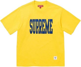 SUPREME FW26 Stretch Appliqu&eacute; S/S T-Shirt Yellow SUP-FW26-016-YEL