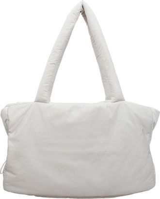 Generic Women Nylon Simple Shoulder Handbag Solid Color Tote Bag for Daily Use (Black)