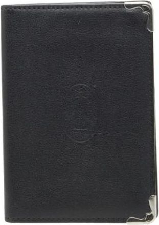 Cartier Pre-owned Wallets, male, Black, Size: ONE SIZE Pre-owned Vintage Card Case