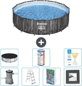 Bestway Piscina Bestway Steel Pro Max Redonda - 427x107 Cm - 8-piezas S563
