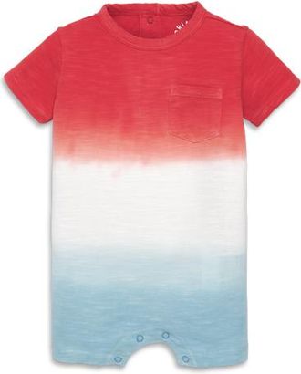 primary Baby Pocket Shortie In Dip-Dye in Cherry Dip Dye at Nordstrom, Size 18-24M