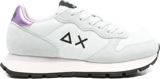 Sun 68 logo-motif sneakers - Grey