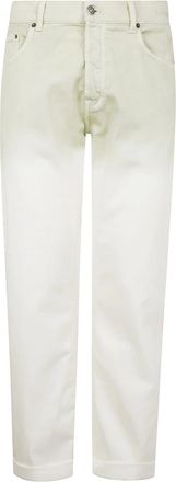 Dondup Jeans, Heren, Beige, W30, Denim, Denim 5-Pocket Jeans