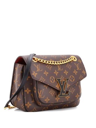 Louis Vuitton Passy Handbag Monogram Canvas crossbody bag - Bruin