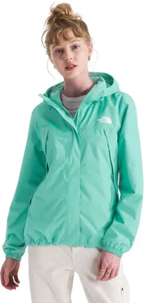 The North Face Antora Rain Jacket Womens Bright Foam Full Zip Hooded GBO2989