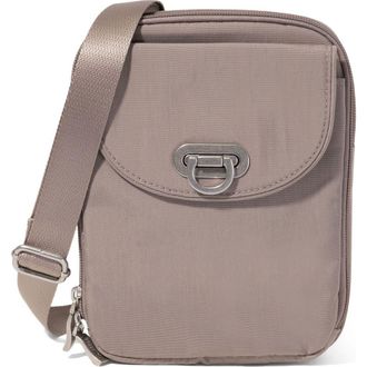 Baggallini Coastal Flip Lock Venture Crossbody in Moonrock at Nordstrom