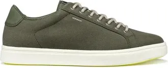 Geox Baltmoore Lage Sneakers - Heren - Sneakers - Groen - 45 EU - Schoenen