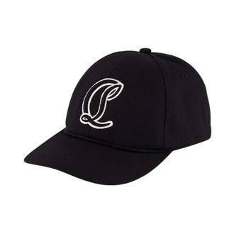 Christian Louboutin Mooncrest Ivy AC Cap - male - Christian Louboutin - Hats & Caps - Black - S - Accessories