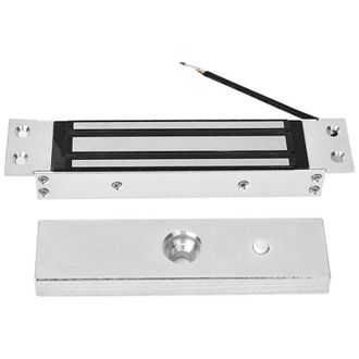 OEM Serrure &Eacute;lectromagn&eacute;tique - 12 V - 180 Kg - Ip65 - Aluminium Anodis&eacute; - Pour Portes Bois Verre M&eacute;tal Coupe-feu - 1 Pi&egrave;ce