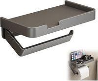 OEM Soporte Para Papel Higi&eacute;nico, Soporte Adhesivo Para Rollo De Papel Higi&eacute;nico, Rollo Con Estante De Bamb&uacute;, Dispensador De Papel Higi&eacute;nico De Pared Para