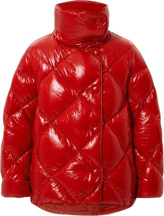 Ienki Ienki Gewatteerde Puffer Jas - Dames - Winterjassen - Rood - S - Jassen