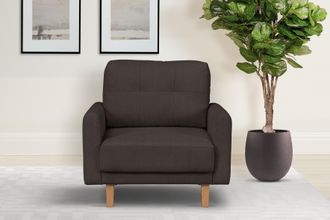 HOME AFFAIRE Sessel »TRIPLO Relaxsessel mit Wellenunterfederung, Masse B/T/H: 95/100/89 cm« Polstersessel mit Steppung im Rückenkissen, hohe Qualität