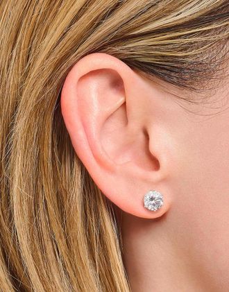 Thomas Sabo Orecchini a bottone medi in argento sterling
