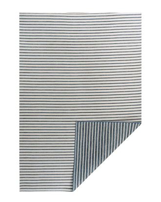 Jonathan Y Designs Jonathan Y Damon Classic Coastal Pinstripe Reversible Machine-Washable Indoor/Outdoor Area Rug