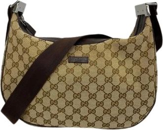 Gucci Pre-owned Shoulder Bags, female, Brown, Size: ONE SIZE Pre-owned Shoulder Bag