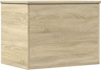 vidaXL Caja De Almacenaje Madera Ingenier&iacute;a Roble Sonoma 60x42x46 Cm Vidaxl