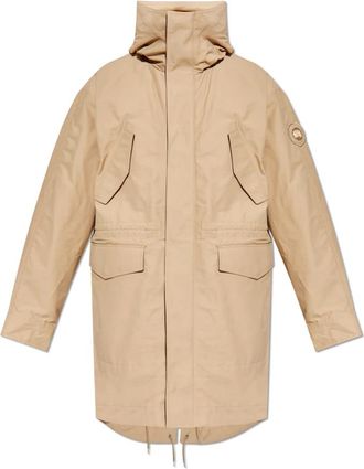 Canada Goose Harrison parka - Heren - Parka Jassen - Beige - L - Katoen - Jassen