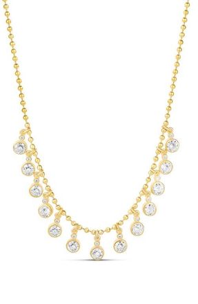 SHYMI Charm Bead Chain Necklace in Gold Round at Nordstrom
