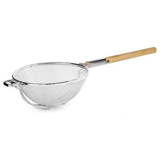 Lacor Colador De Doble Malla Acero Inoxidable 30 Cm Escurridera Para Cocina Industrial Hosteleria Ideal Para Todo Tipo De Liquidos