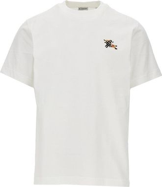 Burberry Flocked EKD motif T-shirt Man XL