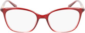 Longchamp Gradient Burgundy Pink Brillenmonturen - unisex - Brillen - Rood - 52 MM - Accessoires