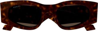 Gucci GG1754S002 Tortoiseshell Square Sunglasses - Brown