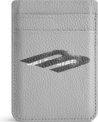 Balenciaga Cash Magnet Card Holder Grey Black 6758352AA7C1469