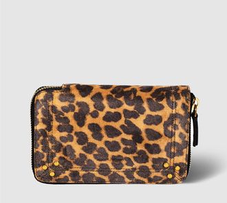 Jerome Dreyfuss Portefeuille Julien Cuir L&eacute;o Chamois