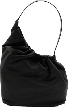 Aesther Ekme Womens Demi Lune Cloud Shoulder Bag In Black