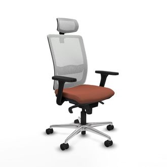 Piqueras y Crespo Silla De Oficina Piqueras Y Crespo Haches Negro Reposabrazos Ajustables