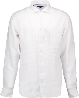 Eton Casual Overhemd - Heren - Casual Overhemden - Wit - L - Katoen - Overhemden