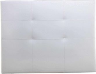 RELAX Cabecero De Cama Tokio Tapizado En Polipiel Blanco - Cama De 105