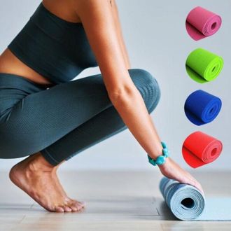 Trade Shop Trade Shop - Tappetino Yoga In Pvc 61x173x0.4 Cm Tappeto Aerobica Fitness Pilates Palestra