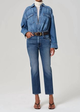 Citizens Of Humanity Zurie Ankle Jeans In Abalone
