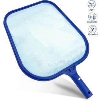 OEM Skimmer Professionale Per Piscina, Skimmer/recuperatore Di Foglie - Maglia Fine - Telaio Robusto - Accessorio Per Piscina