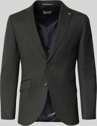 CG - Club of Gents 2-Knopf-Sakko mit Reverskragen Modell Corsin in Dunkelgruen, Größe 102