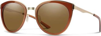 Smith Mens Somerset Polarized Sunglasses In Amber Carbonic Brown